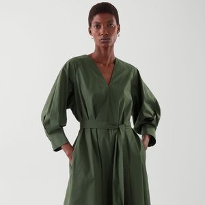 COS midi shirt dress NWT